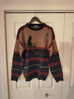Vintage Woolrich Wool Sweater Tagged M Fits L Lab